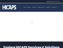 Tablet Screenshot of hicaps.com